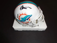 Tyreek Hill Miami Dolphins Autographed Riddell Mini Helmet GA coa picture