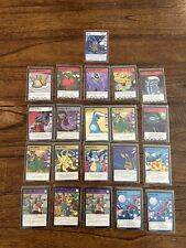 Neopets Trading Card Game Lot Of Cards. General Kass, Skieth, Holo Gorix.  picture