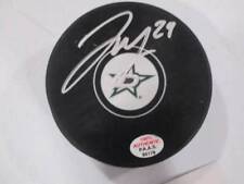 Jake Oettinger of the Dallas Stars signed autographed hockey puck PAAS COA 178 picture