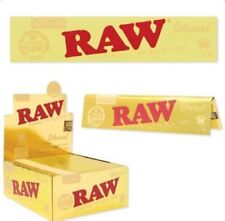 NEW🔥50 PKS RAW ETHEREAL KING SIZE SLIM ROLLING PAPERS😎PHENOMENALLY THIN picture