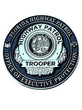 Florida Highway Patrol Office of Executive Protection Challenge Coin FHP Trooper picture