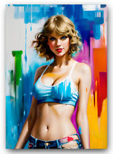 Taylor Swift Sketch Card Print - Exclusive Art Trading Card #1 picture