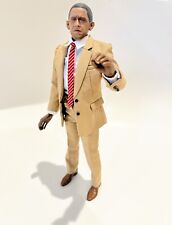 OOAK President Barack Obama 12” Posable Display Collectable Doll Figure picture
