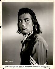 BR38 1956 Original Photo SYDNEY CHAPLIN Native American Role Costume Film Actor picture