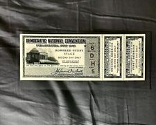 1948 Truman Democratic National Convention Stage Ticket 2 Unused picture