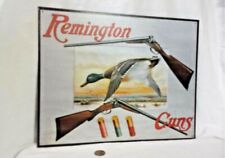 Remington Guns Duck Hunting Metal Sign Tin Wall Decor 12.5