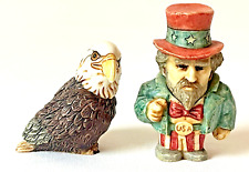 Harmony Kingdom / Ball Pot Bellys / Belly 'Uncle Sam & Baldwin' Figures PBHTE picture