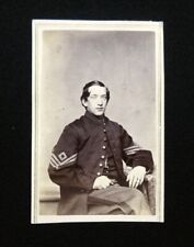 CDV Signed By First Sergeant Benjamin R. Symonds 59th Massachusetts Infantry picture