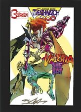 Valeria the She-Bat #1 Deathwatch 2000 Bonus Book signed by Neal Adams picture