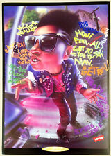 *Original* 1990 LEVI'S WILD CREATURES Rapper HIP-HOP RAP Poster ADVERTISING picture