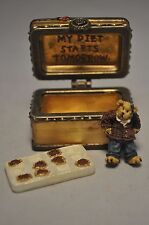 Boyds Bears & Friends: Cocoa's Candy Box - 02005-32 - Three Piece Miniature picture