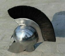 Troy Armor Helmet Medieval Knight Crusader Greek Spartan Helmet Trojan helmet picture