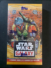 2023 TOPPS STAR WARS CHROME GALAXY HOBBY BOX - NEW SEALED picture