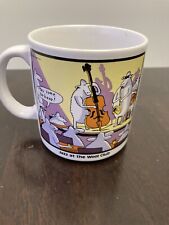 The Far Side Jazz At The Wool Club Coffee Mug 1987 picture