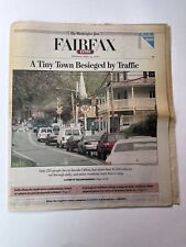 Washington Post Fairfax Extra April 25 2002 Virginia Clifton Traffic  picture