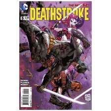 Deathstroke (2014 series) #5 in Near Mint condition. DC comics [x: picture