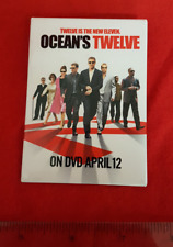 Ocean's Twelve. On DVD April 12, 2005 Promotional Pin picture