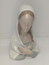 Nao Lladro Madonna Head Bust Holy Mother Virgin Figurine Spain 1419 2001 picture