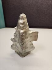 Antique Hinged Pewter Christmas Tree Ice Cream Mold Fr. Krauss’ Son #614 Rare picture