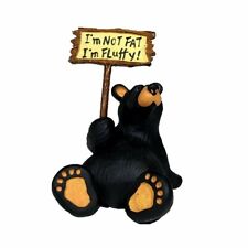 BSC/Bearfoots® by Jeff Fleming 30150177 I'M FLUFFY Resin Bear Fig. #0107/R425 picture