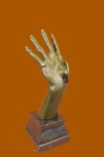 Modern Art Sculpture Original Hand with Large Ear Abstract Bronze Sculpture DEAL picture