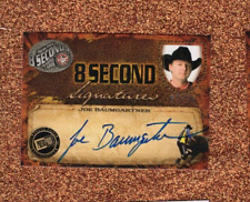 2009 Press Pass 8 Second PBR Rodeo Joe BaumGartner /75  Autograph Card picture