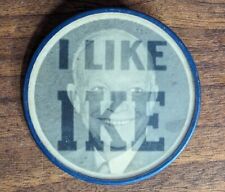 I LIKE IKE 1952 Campaign Button Lenticular Flicker Pin Pinback 2.5