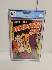 1952 Magazine Enterprises Undercover Girl 5 CGC 4.0 WP picture