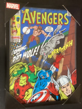Marvel THE AVENGERS Comic Book #80 Framed Wall Art Decor/Gameroom EDGE HOME NIP picture