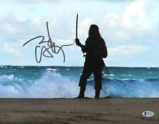 'PIRATES OF THE CARIBBEAN' JOHNNY DEPP SIGNED AUTO 11X14 PHOTO BECKETT BAS SMEAR picture