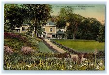 c1910's Fair Lawn Residence Of Miss Adele Kneeland Lenox MA Antique Postcard picture