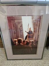 Original 1980 Color Photograph Pope John Paul Sitting Vatican Sistine Chapel... picture