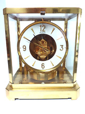Vintage Jaeger LeCoultre Brass Atmos Perpetual Motion Clock - RUNNING - 4U2FIX picture