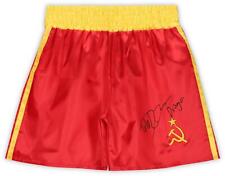 Dolph Lundgren Rocky IV Autographed Boxing Trunks picture