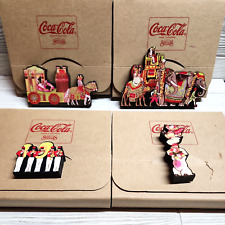 Sheila's Coke In Step With Coca Cola Collector's Lot of 4 NEW Circus Elephant picture
