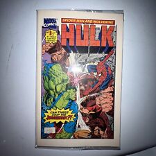 Spider Man and Wolverine Hulk  Marvel  Drakes Mini Comic 1993 #3 of 4 SEALED picture