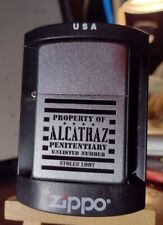 Zippo Lighter Property of Alcatraz 2004 Stolen Loot #205 picture