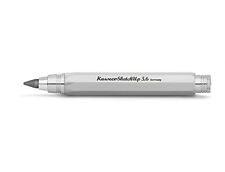 Sketch Up Satin Chrome 5.6mm 5B Lead Pencil Solid Metal Octogonal Eight Edge ... picture