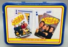 Seinfeld Special Edition Playing Card Set in Tin Two Unique & Distinctive Decks picture