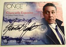 Once Upon A Time Giancarlo Esposito Autograph Card A6 picture