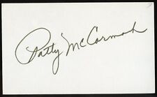 Patty McCormack signed autograph 3x5 Cut American Child Actress in The Bad Seed picture