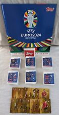 TOPPS EURO 2024 Ger -- Complete, All Stickers + Hardcover Sticker Album -- picture
