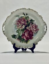 Marvelous Antique Collectible Decorative Porcelain Bavaria Hand Painted Plate picture