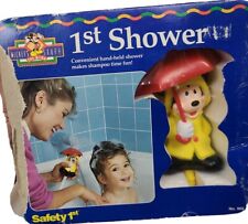 1994 Safety 1st Mickey's Stuff for kids Handheld Shower Attachment Mouse Vintage picture