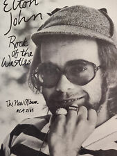 Vintage Ad Advertisement Elton John Rock Of The Westies New Album picture