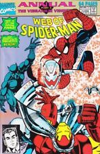 Web of Spider-Man (1985) Annual #7 Direct Market VF. Stock Image picture