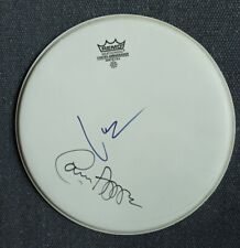 Autographed Signed by LARS ULRICH Metallica  & CARMINE APPICE 12