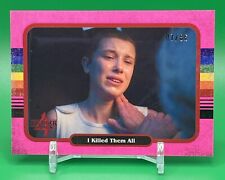 💎 2023 Zerocool Stranger Things Season 4 PINK ELEVEN “I KILLED THEM ALL” /86 picture