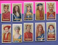 1935 CARRERAS LTD CIGARETTES KINGS & QUEENS OF ENGLAND 11 CARD LOT #44 GEORGE IV picture