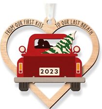 First Christmas Married Ornament 2023 - Mr and Mrs Gifts for Just Married picture